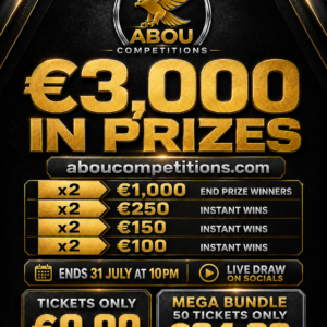 €3,000 PRIZES